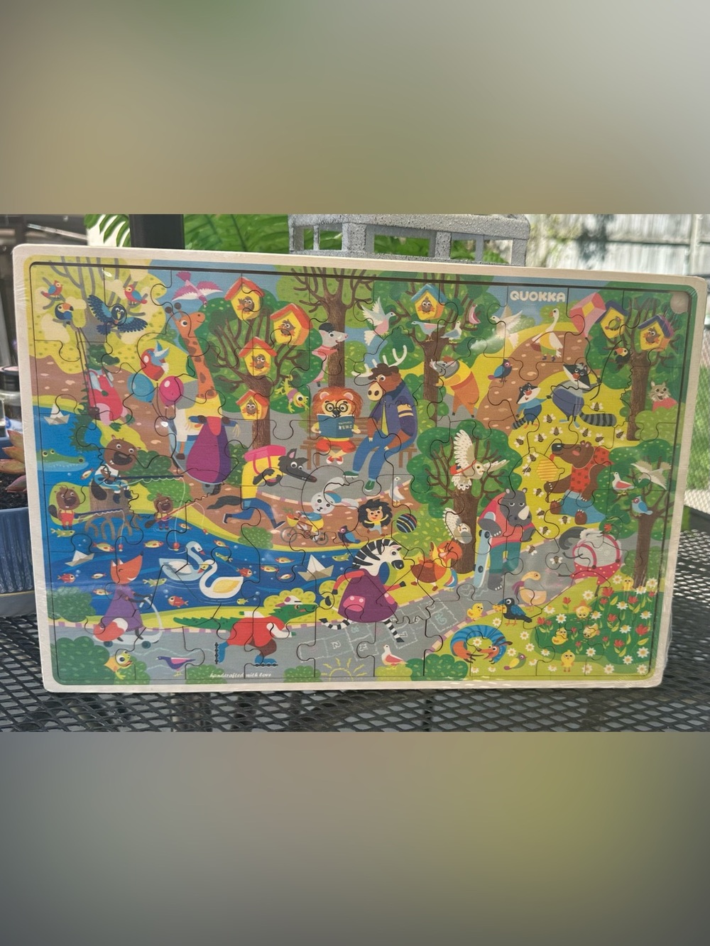 NEW!!! QUOKKA Multicolor Woodland Animals Kids Jigsaw Puzzle